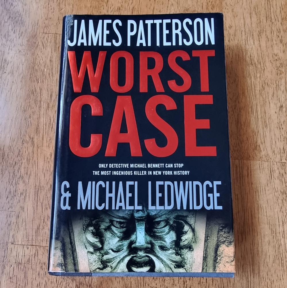 🌟3/$30 Sale!Mix & Match🌟James Patterson Worst Case Hardcover Book